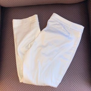 Talbots White capris